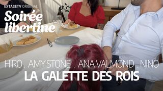 Trixy se lâche pendant une soirée galette des rois
