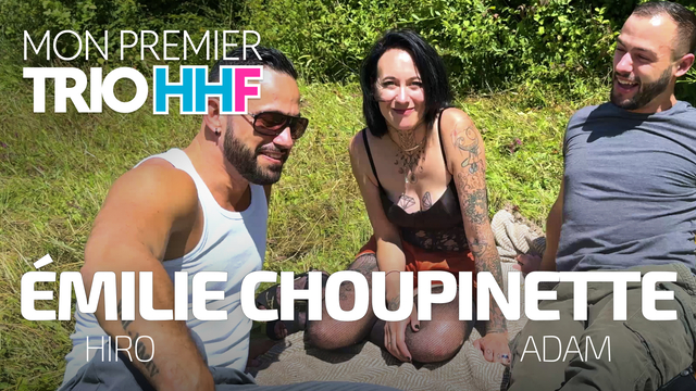 Emilie découvrir le triolisme en pique nique